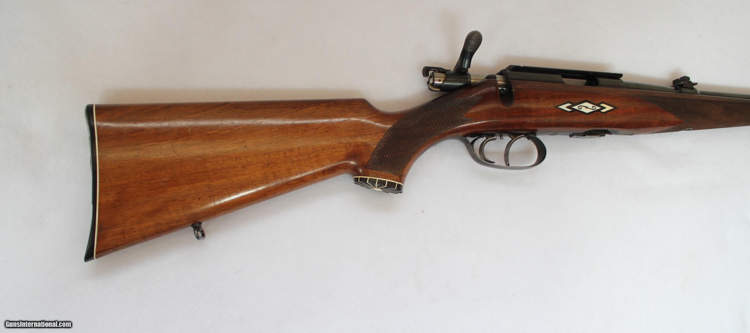 BRNO MODEL 1 DELUXE RIFLE .22 LONG RIFLE DOUBLE SET TRIGGER