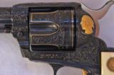 OUTSTANDING COLT SAA
ENGRAVED BY ARNOLD GRIEBEL IN CUSTOM MAPLE DISPLAY CASE - 5 of 20