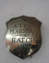 3 RARE NEW MEXICO MARSHAL BADGES - 7 of 8
