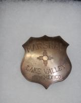 3 RARE NEW MEXICO MARSHAL BADGES - 4 of 8