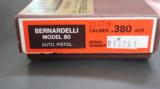 NEAR NEW MODEL 80
BERNARDELLI 380 IN BOX EARLY 80s PISTOL - 4 of 17