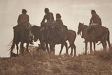 EDWARD CURTIS
"SUNSET IN NAVAJO LAND" 1904 1 OF APPROX. 272 PRINTED - 5 of 5