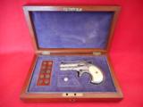 EXTRAORDINARY CASED AND ENGRAVED REMINGTON DERRINGER PISTOL - 2 of 12