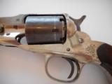 SCARCE REMINGTON NEW MODEL POLICE REVOLVER FACTORY CONVERSION - FACTORY NICKEL- 4 of 14
