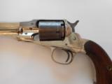 SCARCE REMINGTON NEW MODEL POLICE REVOLVER FACTORY CONVERSION - FACTORY NICKEL- 5 of 14