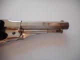 SCARCE REMINGTON NEW MODEL POLICE REVOLVER FACTORY CONVERSION - FACTORY NICKEL- 9 of 14