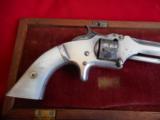 Cased & Identified Antique Smith and Wesson Model 1, 2nd Issue 22 Revolver to Civil War Solder - 7 of 13