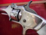 Cased & Identified Antique Smith and Wesson Model 1, 2nd Issue 22 Revolver to Civil War Solder - 3 of 13