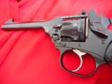 Rare Webley & Scott Mark IV 22 Caliber Revolver in Near Mint Condition - 11 of 12