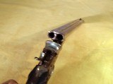 Double barreled pistol in 380 black powder cartridge, fired with firing pins like a hammered shotgun - 3 of 5