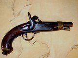 French Chatterwalt 68 cal. percussion pistol (factory converted from flintlock) - 2 of 6