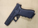 Glock 22, 40 caliber police pistol with early style slide for Glock collections