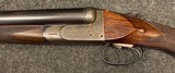 H Mahillion .475 #2 Nitro Express Ejector Double Rifle in Near Mint condition with 26