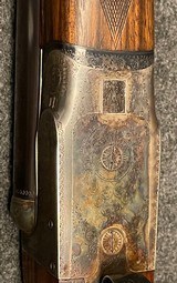 H Mahillion .475 #2 Nitro Express Ejector Double Rifle in Near Mint condition with 26