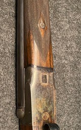 H Mahillion .475 #2 Nitro Express Ejector Double Rifle in Near Mint condition with 26