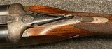 H Mahillion .475 #2 Nitro Express Ejector Double Rifle in Near Mint condition with 26