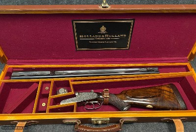 Holland & Holland Royal 7MM Magnum Flanged Cased.