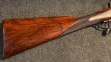 Boss & Co 12 Gauge Underlever Rebounding Hammergun with Steel Barrels. - 7 of 14