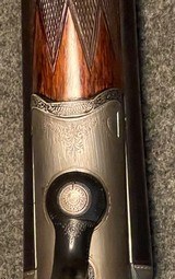 Boss & Co 12 Gauge Underlever Rebounding Hammergun with Steel Barrels. - 9 of 14