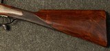 Boss & Co 12 Gauge Underlever Rebounding Hammergun with Steel Barrels. - 14 of 14