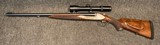 Dumoulin .375 H&H Magnum Ejector Double Rifle Scoped, Gamescene Engraved. - 4 of 20