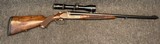 Dumoulin .375 H&H Magnum Ejector Double Rifle Scoped, Gamescene Engraved. - 2 of 20