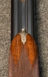 Dumoulin .375 H&H Magnum Ejector Double Rifle Scoped, Gamescene Engraved. - 20 of 20