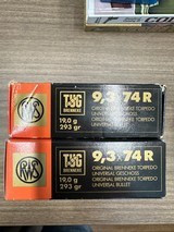 RWS 9.3 x 74R 293 Grain Ammunition - 2 of 3