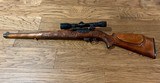 M1 Carbine Full Mannlicher stock B. Nickel Supra 4x36 - 5 of 13