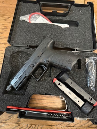 CZ p-10 c suppressor and optic ready never fired - Image 2 of 3