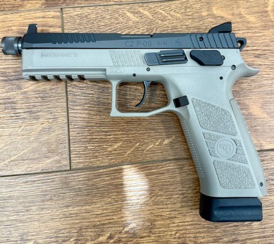 CZ P-09 Suppressor Ready Urban Grey 21rd Mags - Image 3 of 6