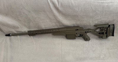 LIKE NEW Accuracy International AXMC .338 Norma Mag Elite Sand 27