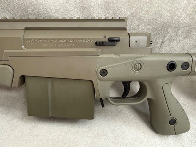 LIKE NEW Accuracy International AXMC .338 Norma Mag Elite Sand 27
