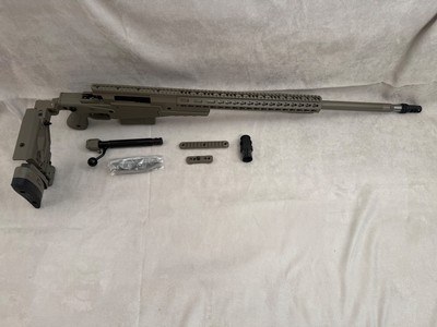 LIKE NEW Accuracy International AXMC .338 Norma Mag Elite Sand 27
