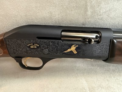 HK Fabarm Gold Lion MK III Factory Engraved 12 Ga 3