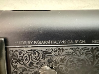 HK Fabarm Gold Lion MK III Factory Engraved 12 Ga 3