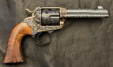 1907 COLT BISLEY SAA FRONTIER SIX SHOOTER 44-40 - ENGRAVED BY RUDY MAREK - EL PASO, TX SHIPPED - 1 of 15