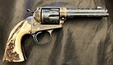 1907 COLT BISLEY SAA - 32WCF – MASTER ENGRAVED BY JEFF FLANNERY - 1 of 15