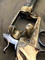 1907 COLT BISLEY SAA - 32WCF – MASTER ENGRAVED BY JEFF FLANNERY - 6 of 15
