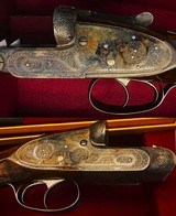 AYA Model Senior (Premier), SLE, modeled on the Purdey with Beesley self-opening action - 2BBL Set - 12ga - 14 of 14