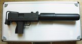 Powder Springs Ingram M10 ( MAC-10 / M-10 ) 9mm - with Original Sionics Suppressor and 9 German Walther MP Mags