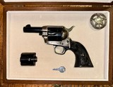 RARE CUSTOM COLT SAA 3 1/2” BARREL ( SHERIFF ) MODEL P1830Z - 45 COLT & 45 ACP - BLACKPOWDER FRAME - 8 of 15