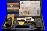 COLT PYTHON TWO-TONE STAINLESS .357 MAG 4” PORTED BARREL – MFG: 1983 - 1 of 15