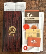 EXCELLENT 1980 COLT PYTHON 357 MAG – 6” BARREL ROYAL BLUE - 15 of 15