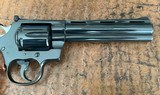 EXCELLENT 1980 COLT PYTHON 357 MAG – 6” BARREL ROYAL BLUE - 6 of 15
