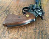 EXCELLENT 1980 COLT PYTHON 357 MAG – 6” BARREL ROYAL BLUE - 5 of 15