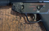 Fleming HK MP5SD 9mm Host with Fleming Machine Gun Sear in 4 Position Burst (0,1,3,F) Trigger Group - 6 of 15