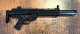 Fleming HK MP5SD 9mm Host with Fleming Machine Gun Sear in 4 Position Burst (0,1,3,F) Trigger Group - 1 of 15