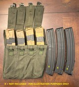 Four (4) Sterling 9mm SMG 34rd Magazines (New in Wrapper) with Pouch - 1 of 15