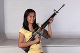 M16A1 replica rifle
resin non firing